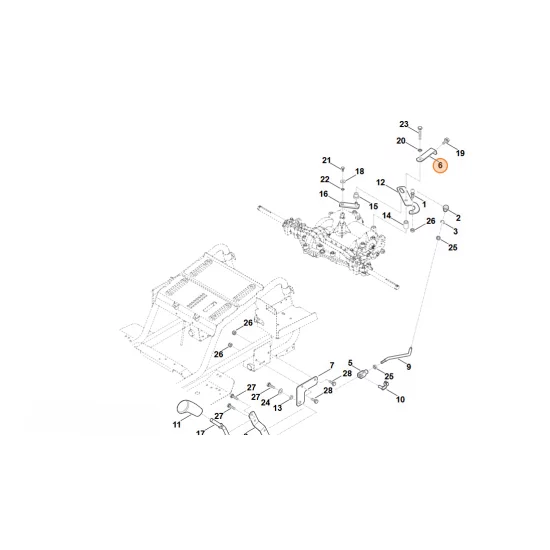 STIHL  Blacha wsporcza 6160 642 5100